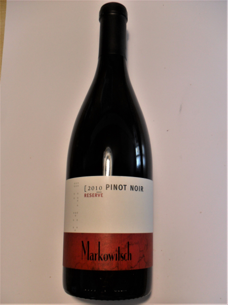 2010er Pinot noir Reserve 13 % vol 0,75 lt Markowitsch Carnuntum