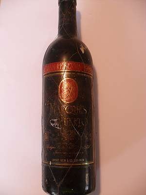 1989er Gran Reserva Rioja Marques del Puerto 12,5 %vol 0,75 lt Spanien
