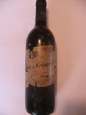 1992er Rioja Arisabel 12,5 % vol Spain 0,75 lt