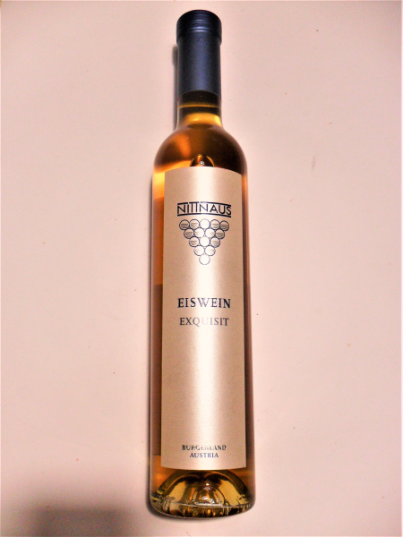 2015er Eiswein Exquisit 10 %vol Prädikatswein süß Burgenland Nittnaus 0,375 lt