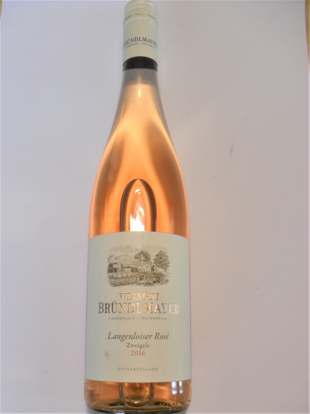 2016er Zweigelt Rosé 11,5° Bründlmayer Langenlois 0,75 lt