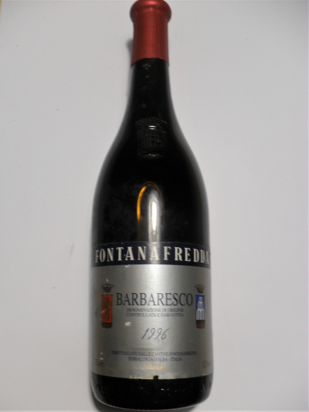 1996er Barbaresco 13,5 % Fontanafredda Italia 0,75 lt